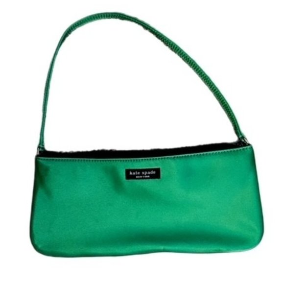 kate spade Bags Kate Spade Green Nylon Small Shoulder Bag Poshmark
